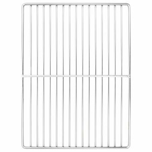 vidaXL Grillrooster Zilver 40 x 30 cm Roestvrij staal