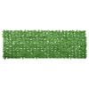 vidaXL Balkonscherm met groene bladeren 300x100 cm
