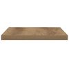vidaXL Wandschappen 4 st 40x20x1,5 cm bewerkt hout artisanaal eiken