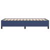 vidaXL Bedframe zonder matras 90x190 cm stof blauw