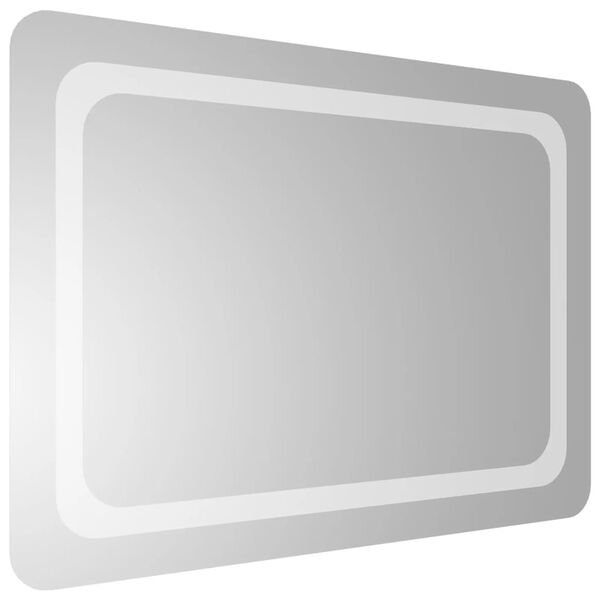 vidaXL Badkamerspiegel LED 50x70 cm