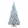 vidaXL Kunstmatige Inklapbare Kerstboom Wit 180 cm PE en PVC