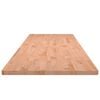 vidaXL Bureaublad 220x55x2,5 cm massief beukenhout