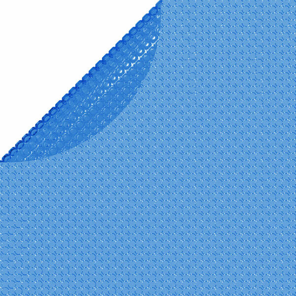 vidaXL Solar zwembadfolie drijvend rond 250 cm PE blauw