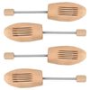 vidaXL Schoenspanners 2 paar EU maat 43-46 massief lotushout
