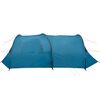 vidaXL Tunneltent met dak met opslag Blauw en Grijs 700 x 590 x 215 cm