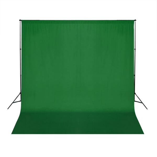 vidaXL Fotostudioset met softboxlampen, achtergrond en reflector