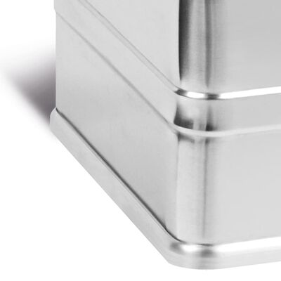 ALUTEC Opbergbox COMFORT 73 L aluminium