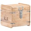vidaXL Kist 40x40x40 cm massief acaciahout