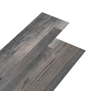 vidaXL Zelfklevende PVC Vloerplanken Industrieel Hout 30,5 x 61 cm
