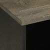 vidaXL Tv-meubel 80x33x46 cm massief mangohout zwart
