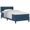 vidaXL Boxspringbed met matras met matras Blauw 90 x 200 cm