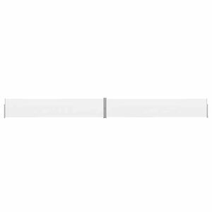vidaXL Tuinscherm uittrekbaar 140x1200 cm cr&egrave;me