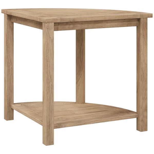 vidaXL Badkamertafel 45x45x45 cm massief teakhout