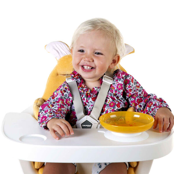 CHILDHOME Zitkussen universeel giraffe fluweel oker