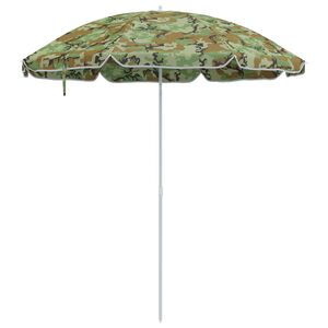 vidaXL Tuinparasol 170T polyester Camouflage