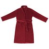 vidaXL Badjas zonder Kap Bordeaux Rood xl Flanel