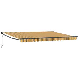 vidaXL Uitschuifbare luifel Meerkleurig 450 &times; 300 cm