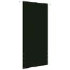 vidaXL Balkonscherm 120x240 cm oxford stof donkergroen
