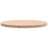 vidaXL Tafelblad rond &Oslash;80x4 cm massief beukenhout
