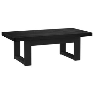 vidaXL Salontafel NOAIN U-vormige poten 120x60x40 cm massief hout