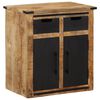 vidaXL Dressoir met 2 lades 55x35x60 cm massief mangohout