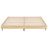 vidaXL Bedframe zonder matras hout sonoma eikenkleurig 140x200 cm