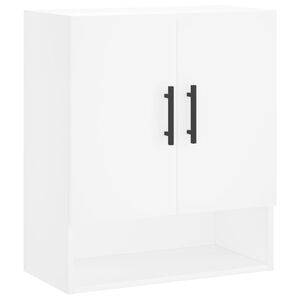 vidaXL Wandkast 60x31x70 cm bewerkt hout wit