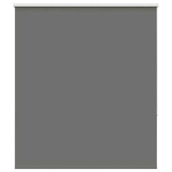 vidaXL Rolgordijn verduisterend 120x150 cm stofbreedte 116,6 cm grijs