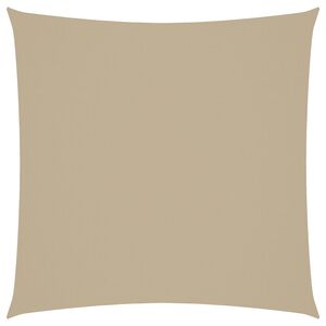 vidaXL Zonnescherm vierkant 3,6x3,6 m oxford stof beige