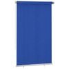 vidaXL Rolgordijn voor buiten 145(B)x230(H) cm HDPE blauw