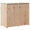 vidaXL Keukenkast Bruin Eiken 106 x 55 x 92 cm Massief grenenhout
