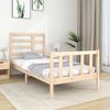 vidaXL Bedframe massief hout 75x190 cm