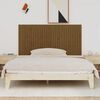 vidaXL Wandhoofdbord 185x3x90 cm massief grenenhout honingbruin