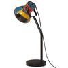 vidaXL Bureaulamp 25 W E27 17x17x60 cm meerkleurig