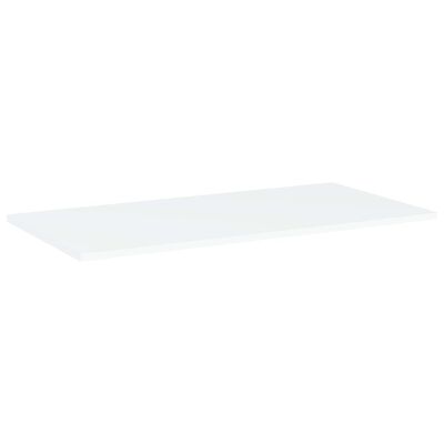 vidaXL Wandschappen 4 st 80x40x1,5 cm bewerkt hout wit