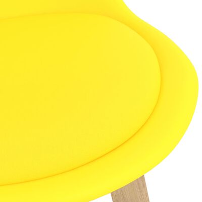 vidaXL 3-delige Barset geel