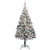 vidaXL Kerstboom met 300 LED met standaard Groen 300 cm PVC