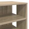 vidaXL Schoenenkast met plank 2 pcs Sonoma Eiken Bewerkt hout