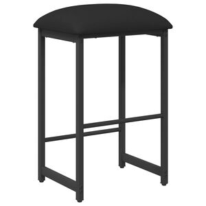 vidaXL Barkruk Zwart 40 x 32 x 64 cm Bewerkt hout