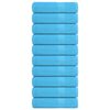 vidaXL Handdoeken FROGN 10 st 50x100 cm 360 g/m&sup2; turquoise