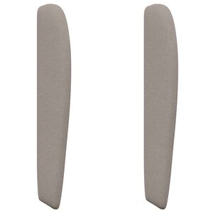 vidaXL Hoofdbord oor Beige Stof