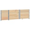 vidaXL Plantenbak 150x50 cm massief grenenhout