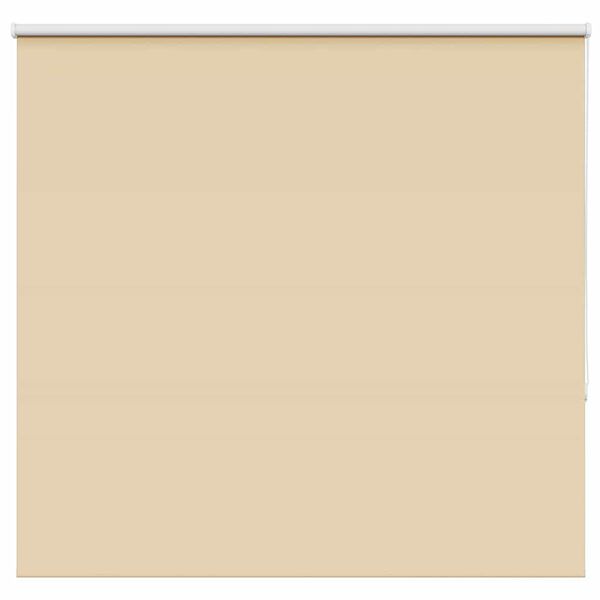 vidaXL Rolgordijn verduisterend 165x130 cm stofbreedte 161,6 cm beige