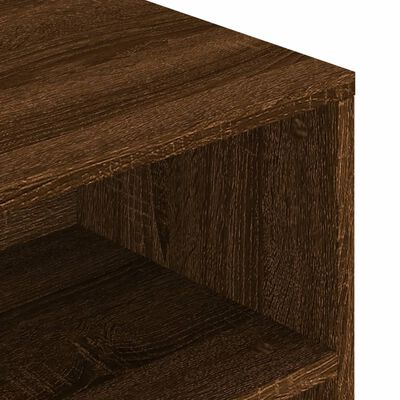 vidaXL Salontafel 90x55x42,5 cm bewerkt hout bruin eikenkleur