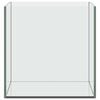 vidaXL Aquarium met opslag Doorzichtig 30 x 30 x 30 cm Glas