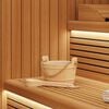 vidaXL Sauna Emmer 2 pcs Bruin Massief Vurenhout en Hennep