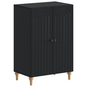 vidaXL Schoenenkast ALKMAAR 59,5 x 39,5 x 90 cm Bewerkt hout Zwart