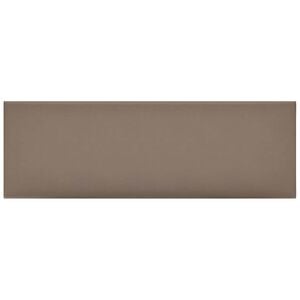 vidaXL Wandhoofdbord 12 st 90 x 30 cm Cappuccino Stof
