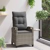 vidaXL Recliner Tuinstoelen 56 x 60 x 112 cm staal